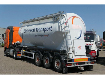 Semirreboque tanque para transporte de cemento Feldbinder EUT 37.5, 1 Kammer, Luft-Lift, 27m³, SAF-Achsen: foto 3