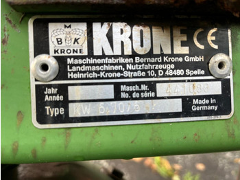 Ancinho enleirador Krone KW 6.70/6: foto 2