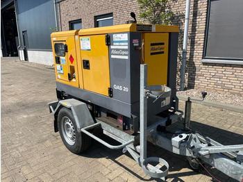 Gerador elétrico Atlas-Copco QAS 20 Kubota mobiele 20 kVA Silent Rental generatorrset Stage 3A: foto 3