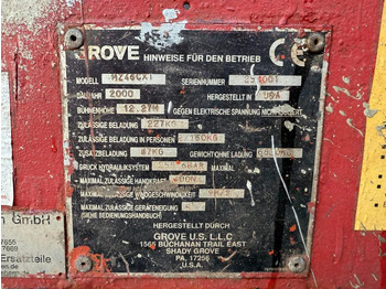 Plataforma telescópica Grove MZ46 CXT 14 meter Deutz Diesel Telescoop Hoogwerker 4 x 4: foto 3