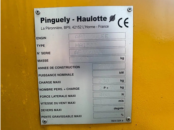 Plataforma articulada Haulotte HA15IP 15 meter werkhoogte Knikarm Elektra Hoogwerker as New ! Accu 2020: foto 4