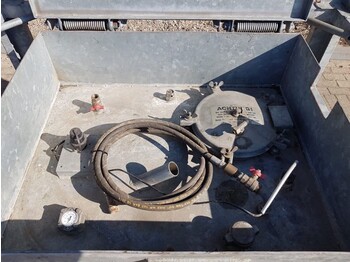 Depósito de armazenamento OTTO 1000 liter dieseltank IBC Gegalvaniseerd as New !: foto 5