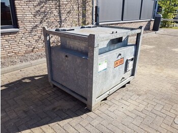 Depósito de armazenamento OTTO 1000 liter dieseltank IBC Gegalvaniseerd as New !: foto 2