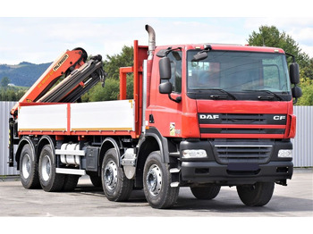 Locação de DAF CF 85.410 Pritsche 6,80m + KRAN / FUNK/8x4  DAF CF 85.410 Pritsche 6,80m + KRAN / FUNK/8x4: foto 4
