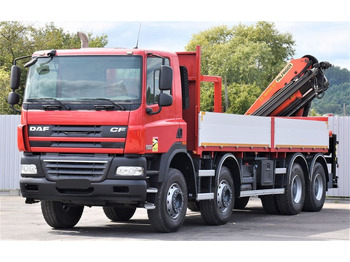Locação de DAF CF 85.410 Pritsche 6,80m + KRAN / FUNK/8x4  DAF CF 85.410 Pritsche 6,80m + KRAN / FUNK/8x4: foto 3