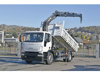 Caminhão basculante, Caminhão grua Iveco Eurocargo 180E28 *HIAB 122 B-2 DUO* TOPZUSTAND: foto 2