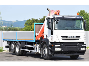 Locação de Iveco Stralis 310 PRITSCHE 7,05m +KRAN +FUNK  Iveco Stralis 310 PRITSCHE 7,05m +KRAN +FUNK: foto 3