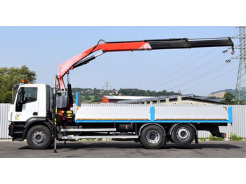 Locação de Iveco Stralis 310 PRITSCHE 7,05m +KRAN +FUNK  Iveco Stralis 310 PRITSCHE 7,05m +KRAN +FUNK: foto 5