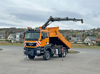 Caminhão basculante, Caminhão grua MAN TGS 18.360 * HIAB 099 E-3 HIDUO + FUNK *4x4: foto 2