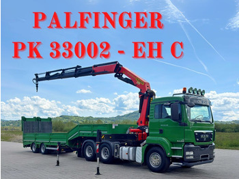Locação de  MAN TGS 26.440*Anhänger 10,35m + PK 33002-EH C/FUNK MAN TGS 26.440*Anhänger 10,35m + PK 33002-EH C/FUNK: foto 1