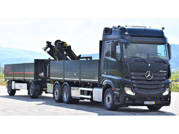 Locação de Mercedes-Benz ACTROS 2542 + PK18002-EH C/FUNK + Anhänger!  Mercedes-Benz ACTROS 2542 + PK18002-EH C/FUNK + Anhänger!: foto 3