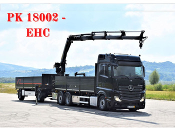 Locação de Mercedes-Benz ACTROS 2542 + PK18002-EH C/FUNK + Anhänger!  Mercedes-Benz ACTROS 2542 + PK18002-EH C/FUNK + Anhänger!: foto 1