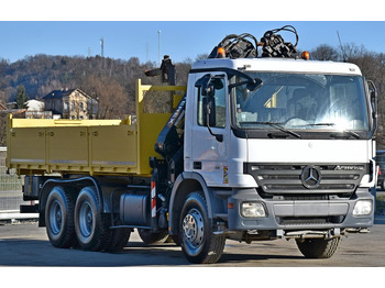 Caminhão grua, Caminhão basculante Mercedes-Benz ACTROS 2636 * TEREX 165.2E - A4 + FUNK/6x4: foto 3