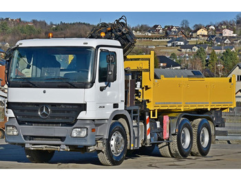 Caminhão grua, Caminhão basculante Mercedes-Benz ACTROS 2636 * TEREX 165.2E - A4 + FUNK/6x4: foto 4