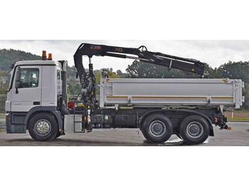 Caminhão basculante, Caminhão grua Mercedes-Benz ACTROS 2641 * HIAB 144 B-2 DUO * 6x4 *TOPZUSTAND: foto 3