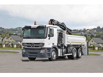 Caminhão basculante, Caminhão grua Mercedes-Benz ACTROS 2641 * HIAB 144 B-2 DUO * 6x4 *TOPZUSTAND: foto 2
