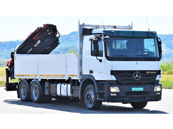 Caminhão grua, Camião de caixa aberta/ Plataforma Mercedes-Benz ACTROS 2641 * PK 29002 +JIB PJ060/FUNK* 6x4: foto 3