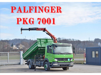 Caminhão grua MERCEDES-BENZ Atego 1224