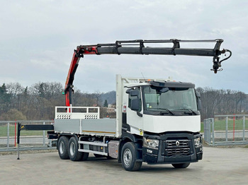 Caminhão grua nuevo Renault C 380 *PRITSCHE 6,80m * PK 18002-EH C + FUNK*6x4: foto 2