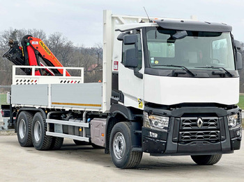 Caminhão grua nuevo Renault C 380 *PRITSCHE 6,80m * PK 18002-EH C + FUNK*6x4: foto 4