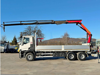 Caminhão grua, Camião de caixa aberta/ Plataforma Renault C 380 *PRITSCHE 6,80m * PK 18002-EH C + FUNK*6x4: foto 5