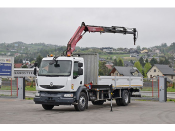 Locação de Renault MIDLUM 220 DXI *PRITSCHE 7,35m * KRAN + FUNK  Renault MIDLUM 220 DXI *PRITSCHE 7,35m * KRAN + FUNK: foto 2