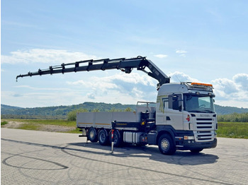 Caminhão grua Scania R480 PRITSCHE 6,85m *HIAB 377 E-8 HIPRO/FUNK*8x4: foto 2
