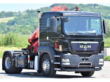 Tractor MAN TGS 18.400 Sattelzugmaschine + KRAN/FUNK: foto 4