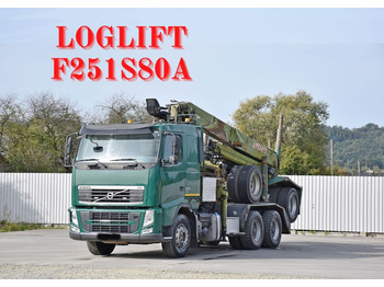 Caminhão florestal VOLVO FH 500
