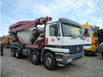 Autobetoneira com bomba MERCEDES-BENZ Actros 4141