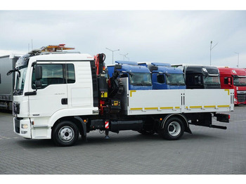 Camião de caixa aberta/ Plataforma, Caminhão grua MAN TGL / 12.250 / SKRZYNIOWY + HDS / FASSI F 65 / PILOT: foto 5 Camião de caixa aberta/ Plataforma, Caminhão grua MAN TGL / 12.250 / SKRZYNIOWY + HDS / FASSI F 65 / PILOT: foto 5