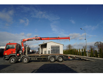 Caminhão reboque MAN TGS 35.360 / 8x2-4 / LAWETA + HDS HIAB 166 E-2 / 4 OSIOWY / NAJ: foto 2
