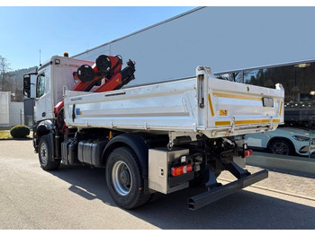 Caminhão basculante, Caminhão grua Mercedes-Benz Arocs 1840 - 3 way tipper truck + crane: foto 4