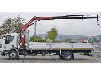 Camião de caixa aberta/ Plataforma, Caminhão grua Renault MIDLUM 220 DXI *PRITSCHE 7,35m * KRAN + FUNK: foto 5 Camião de caixa aberta/ Plataforma, Caminhão grua Renault MIDLUM 220 DXI *PRITSCHE 7,35m * KRAN + FUNK: foto 5