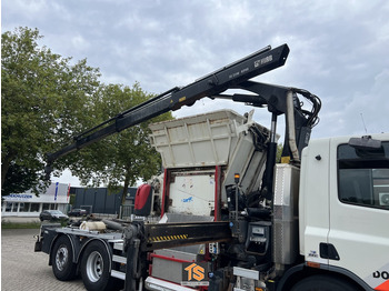 Caminhão com sistema de cabo, Caminhão grua DAF FAN CF KRAN - PERS - VUILNIS - MULDE WAGEN - TOP. TRUCK: foto 3
