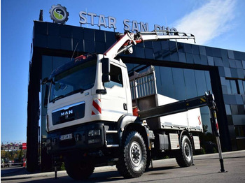 Caminhão grua, Camião de caixa aberta/ Plataforma MAN  TGM 18.340 4x4 PALFINGER PK 18002 CRANE WINCH MAN  TGM 18.340 4x4 PALFINGER PK 18002 CRANE WINCH: foto 5