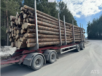 Reboque transporte de madeira BRIAB