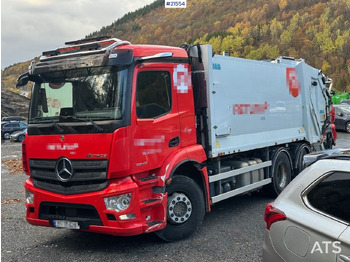 Caminhão de lixo MERCEDES-BENZ Actros 2543