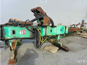 Máquina de perfuração Montabert CPA500 boretårn m/ hc 150 hammer: foto 3