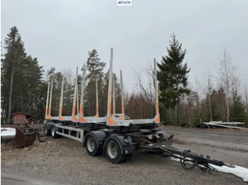 Reboque transporte de madeira Trailer-Bygg Trailer-Bygg tømmerhenger: foto 4 Reboque transporte de madeira Trailer-Bygg Trailer-Bygg tømmerhenger: foto 4