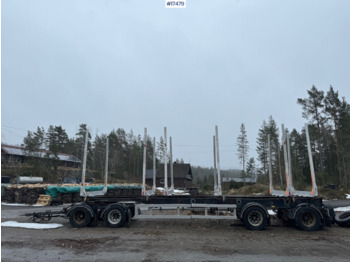 Reboque transporte de madeira TRAILER-BYGG