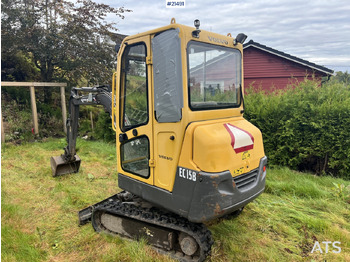 Mini escavadeira Volvo EC15B: foto 4