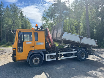 Caminhão basculante, Caminhão grua Volvo FL6: foto 2