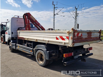 Camião de caixa aberta/ Plataforma, Caminhão grua 1999 Mercedes Atego: foto 3