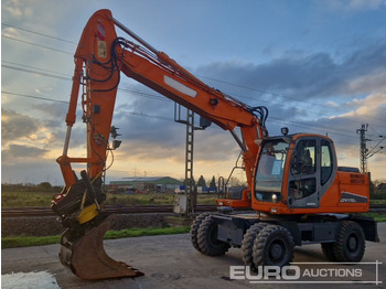 Escavadeira de rodas DOOSAN DX170W