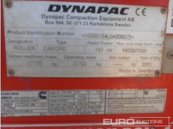 Rolo 2011 Dynapac CA612PD: foto 4