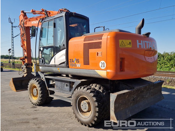 Escavadeira de rodas 2015 Hitachi ZX190W-5: foto 3