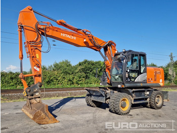 Escavadeira de rodas HITACHI ZX190W-5