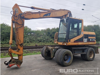 Escavadeira de rodas CATERPILLAR M315