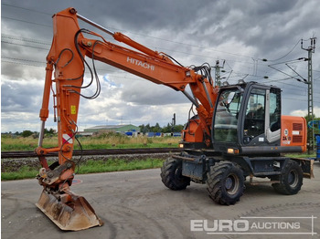 Escavadeira de rodas HITACHI ZX140W-3